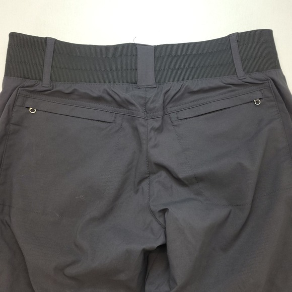 Title Nine Recycled Clamber 2.0 Hiking Capris Womens 8 Black Lightweight - Picture 4 of 12